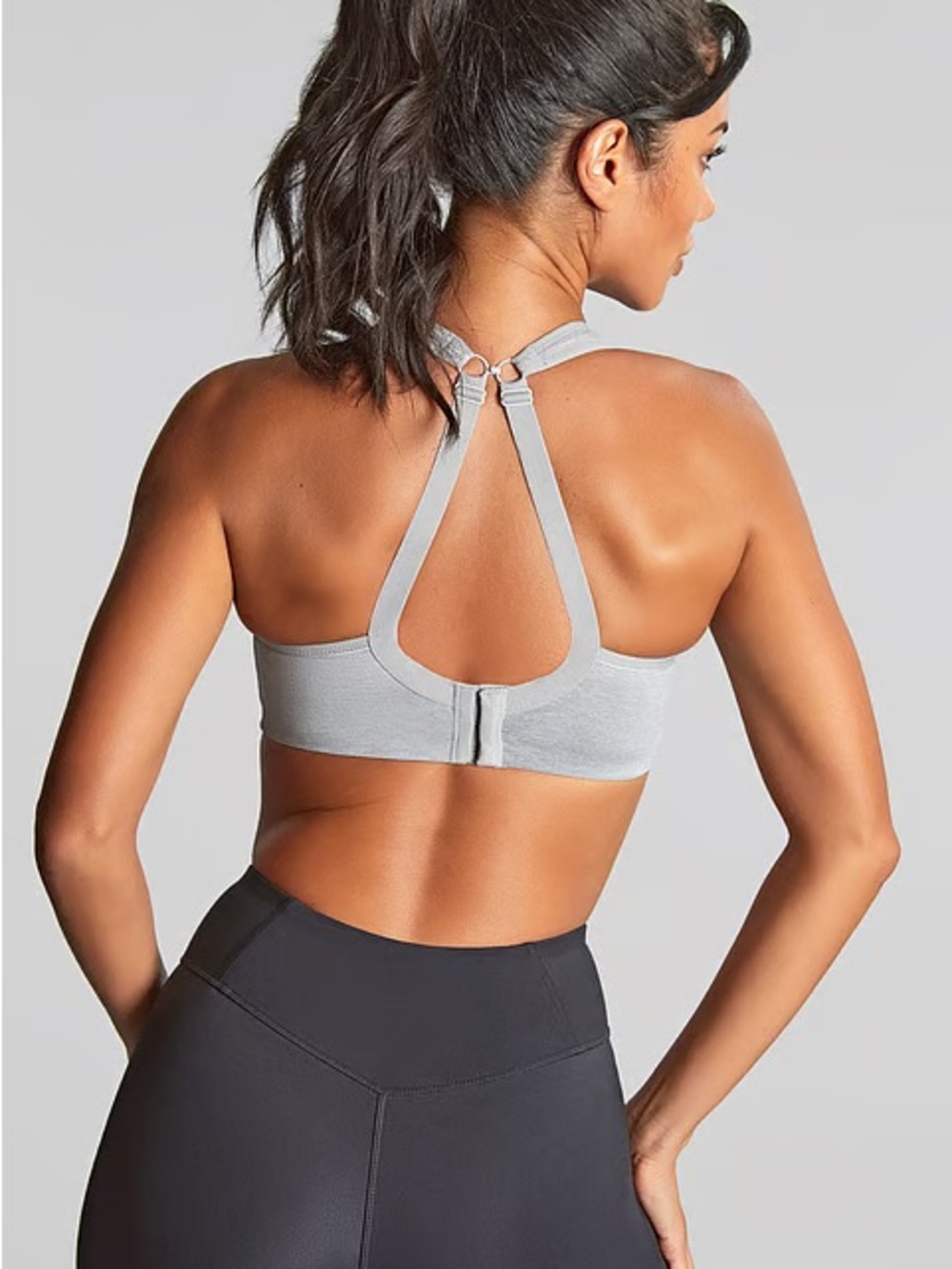 Panache Power Wired Sports Bra Grey Marl - Picture 4 of 15
